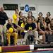 Michigan head coach Matt Anderson and the team react to a penalty in the fourth quarter of the game against Princeton on Sunday, April 28. Daniel Brenner I AnnArbor.com